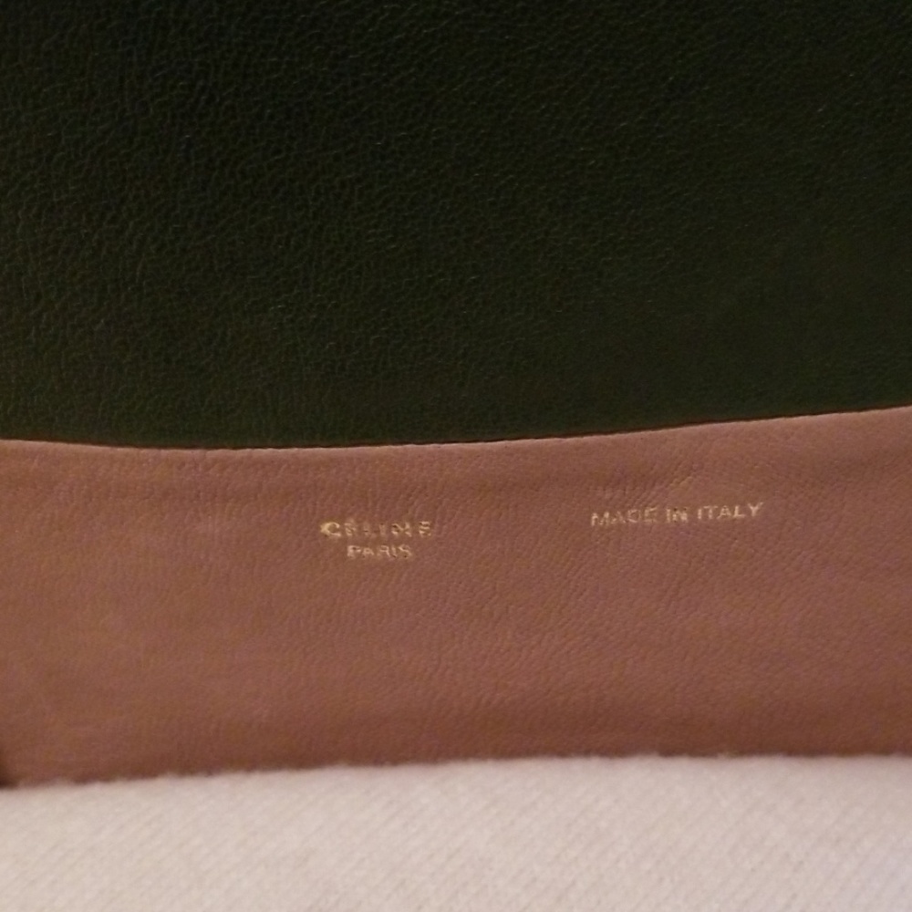Celine Solo Leather Clutch Pouch - Picture 3 of 6